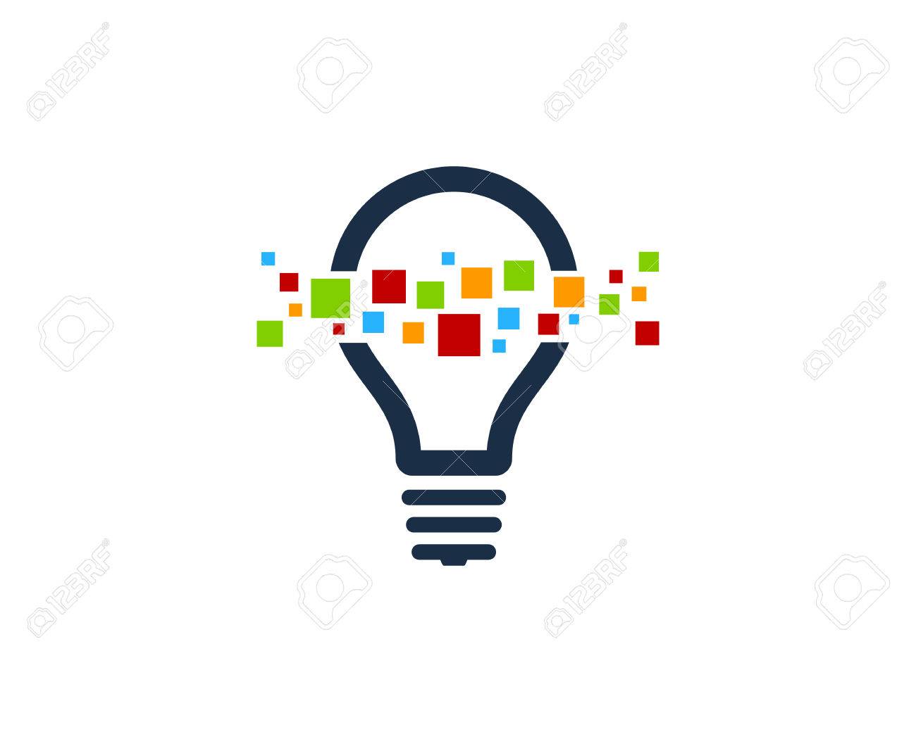 Creative Idea Icon Logo Design Element - 80611494 Creative Idea Icon Logo Design Element - 80611494