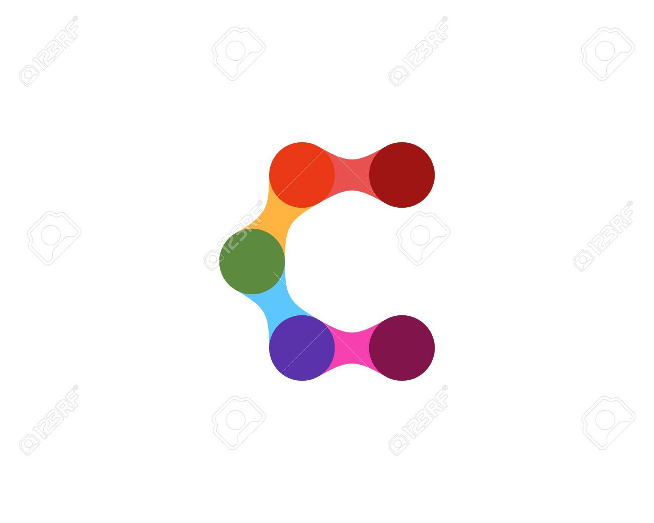 Letter C Icon Logo Design Element - 80611968 Letter C Icon Logo Design Element - 80611968