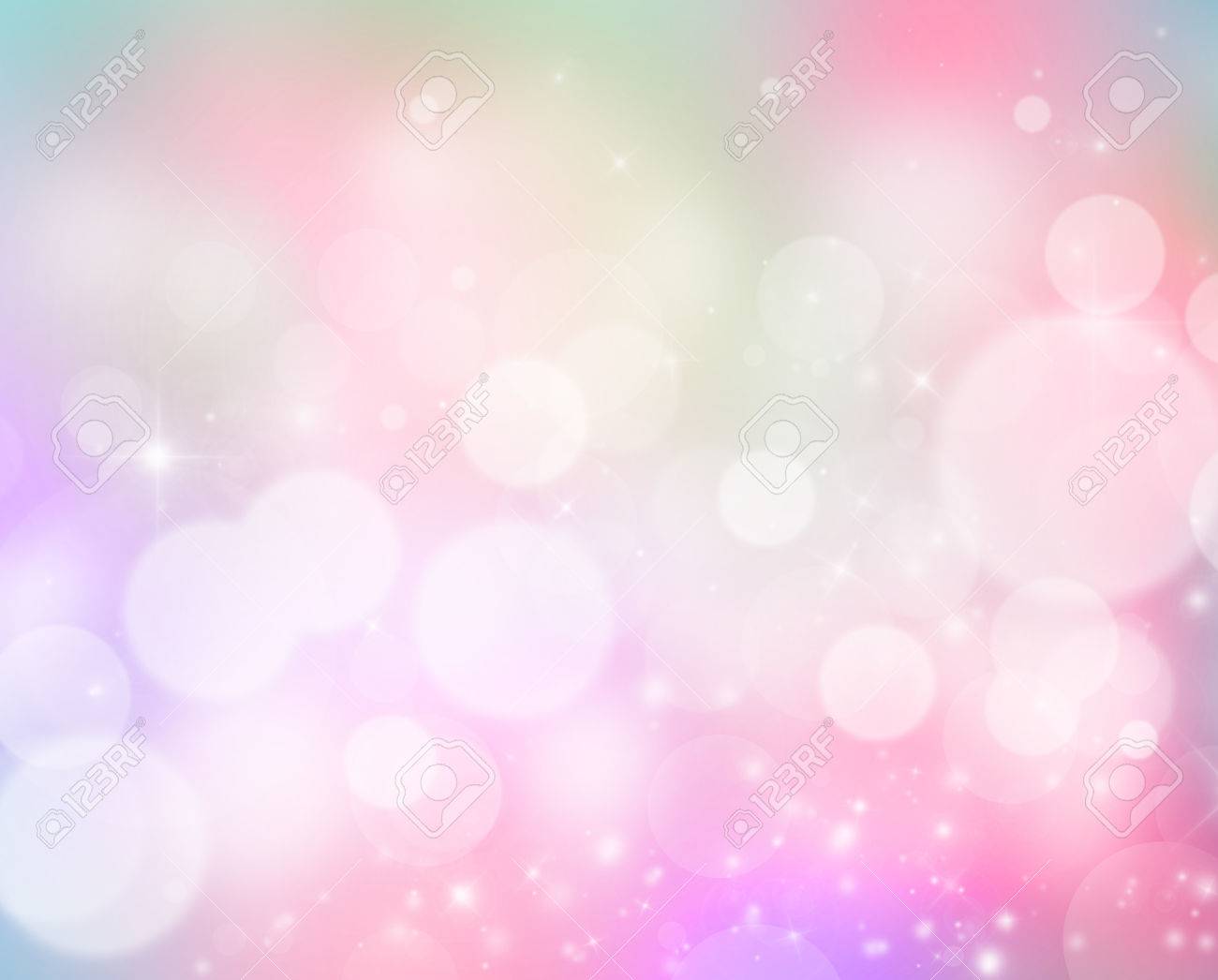 Sweet Colorl Glitter Sparkles Defocused Rays Lights Bokeh Abstract Background Stock Photo Picture And Royalty Free Image Image
