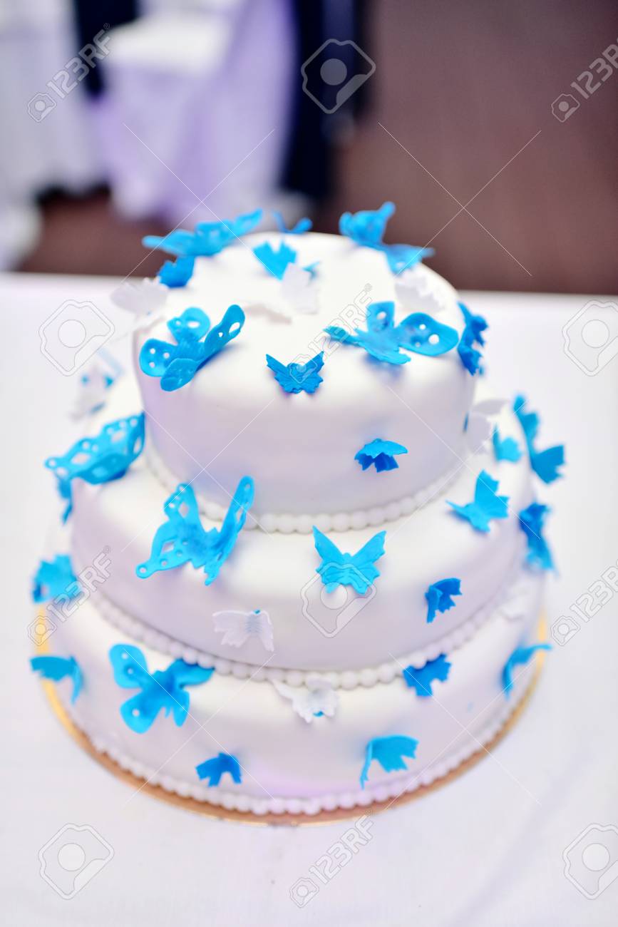 Beautiful Wedding Cake Stock Photo Picture And Royalty Free Image Image