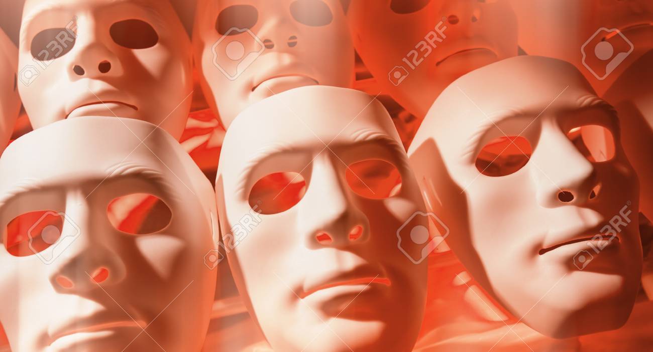 Download Many Faces Mask Stock Photo Picture And Royalty Free Image Image 61824654 PSD Mockup Templates