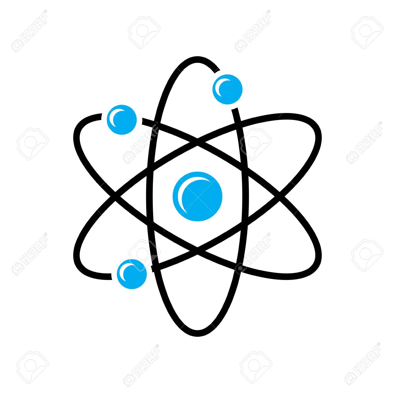 Molecule icon on background for graphic and web design. Simple vector sign. Internet concept symbol for website button or mobile app. - 123802487 Molecule icon on background for graphic and web design. Simple vector sign. Internet concept symbol for website button or mobile app. - 123802487