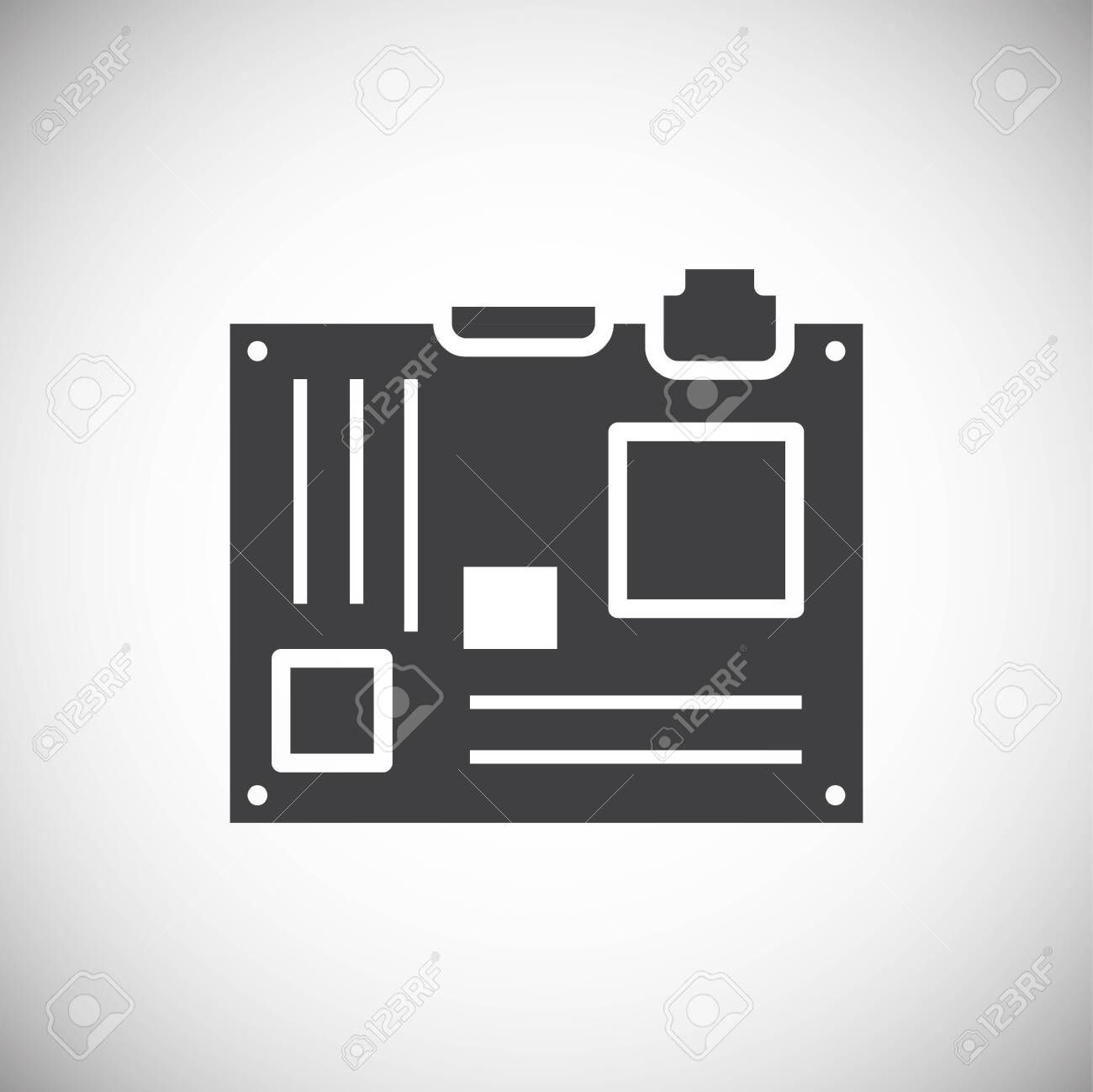 Computer hardware icon on background for graphic and web design. Simple illustration. Internet concept symbol for website button or mobile app - 150814556 Computer hardware icon on background for graphic and web design. Simple illustration. Internet concept symbol for website button or mobile app - 150814556