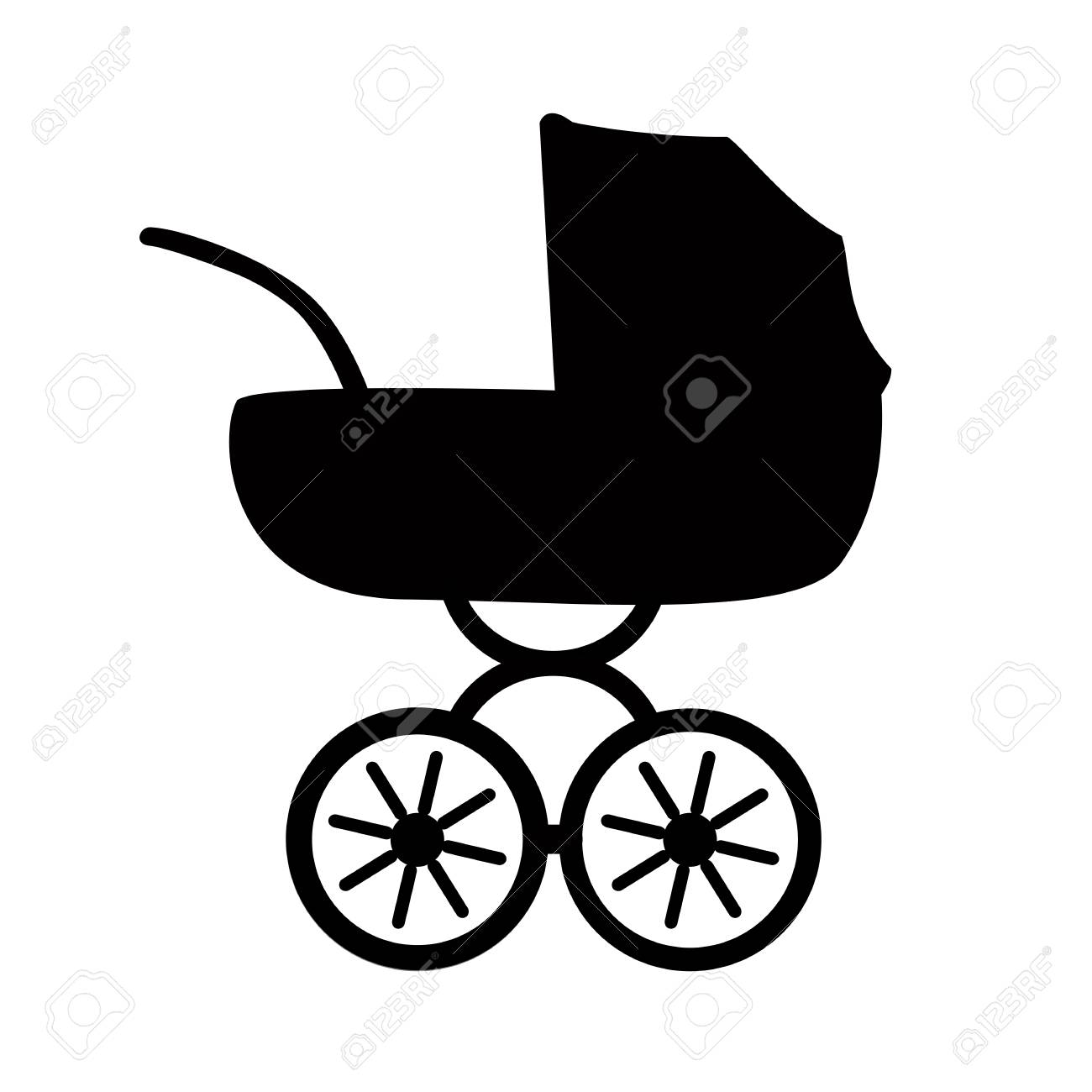flat stroller