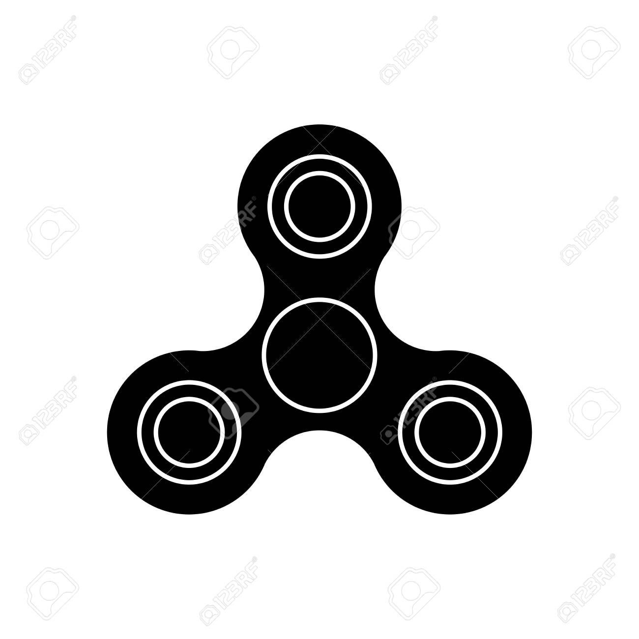 simple fidget spinner