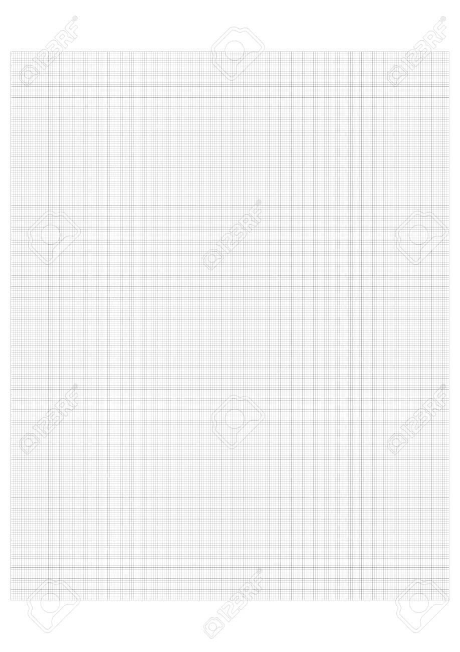millimeter grid on a4 size page divided by 1 mm lines sheet of engineering graph paper vector illustration royalty free svg cliparts vectors and stock illustration image 139856643