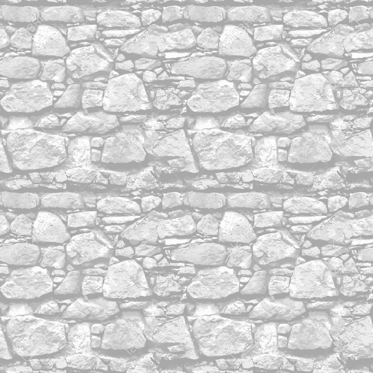石の壁 シームレスなベクトルのリアルな質感 のイラスト素材 ベクタ Image