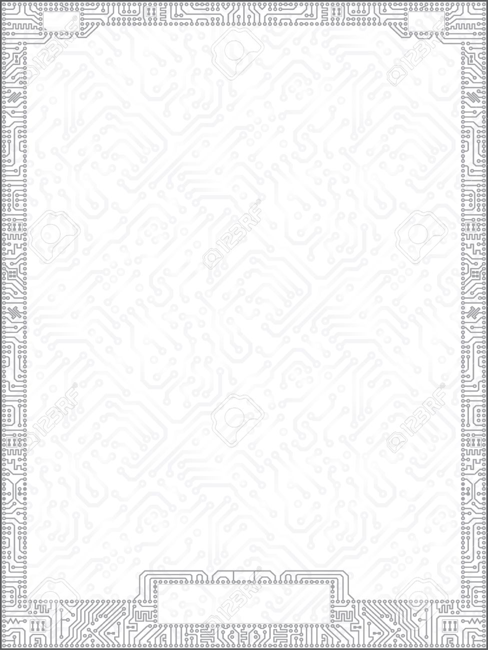 Pics Photos Vector Of Circuit Board Vector Background With Funny