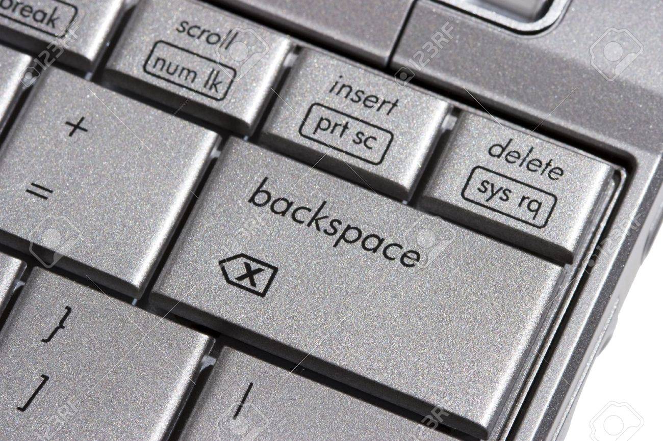 Backspace キー の写真素材 画像素材 Image