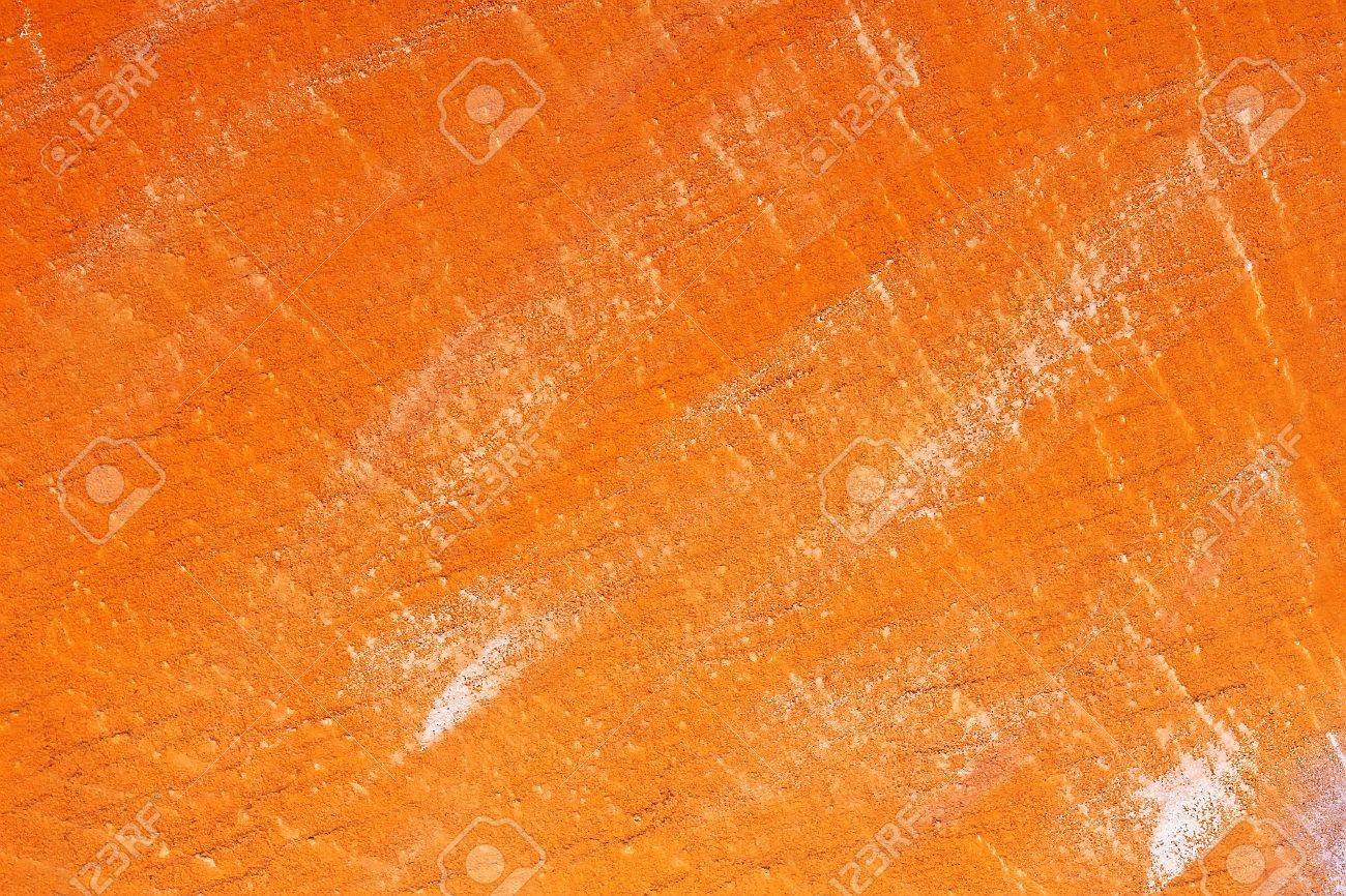 Bright Orange Paint concrete wall covered with bright orange paint stock photo Bright Orange Paint concrete wall covered with bright orange paint stock photo