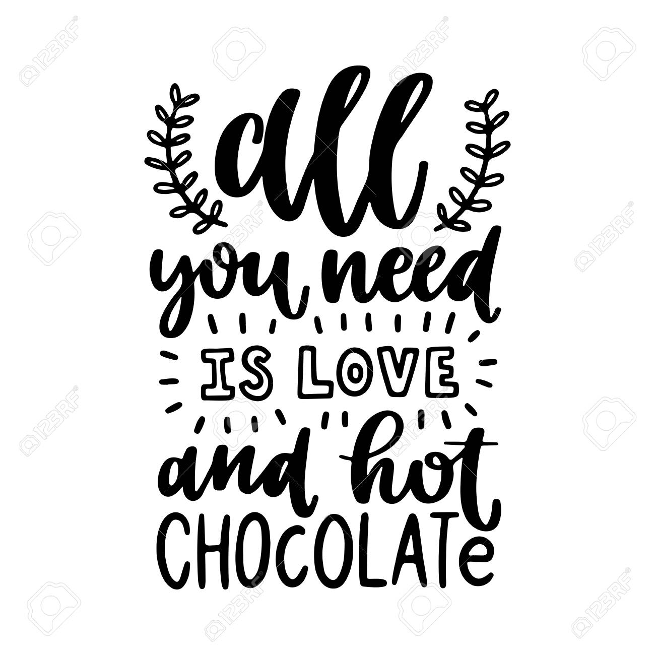 Affiche De Vecteur Avec Des Elements De Phrase Et De Decor Carte De Typographie Image Avec Lettrage Citation Noire Sur Fond Blanc Creation De T Shirts Et D Imprimes Tout Ce Dont Vous Avez