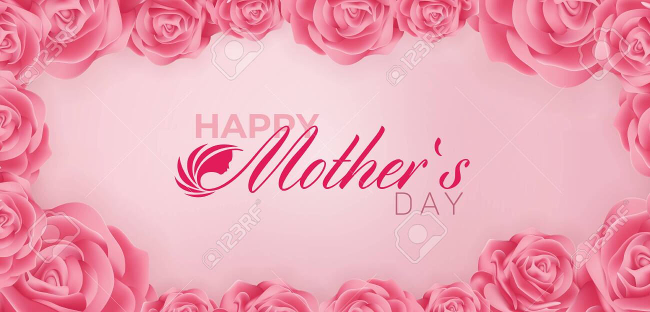 Beautiful Happy Mothers Day Vector Banner ad design Template - 144688073 Beautiful Happy Mothers Day Vector Banner ad design Template - 144688073