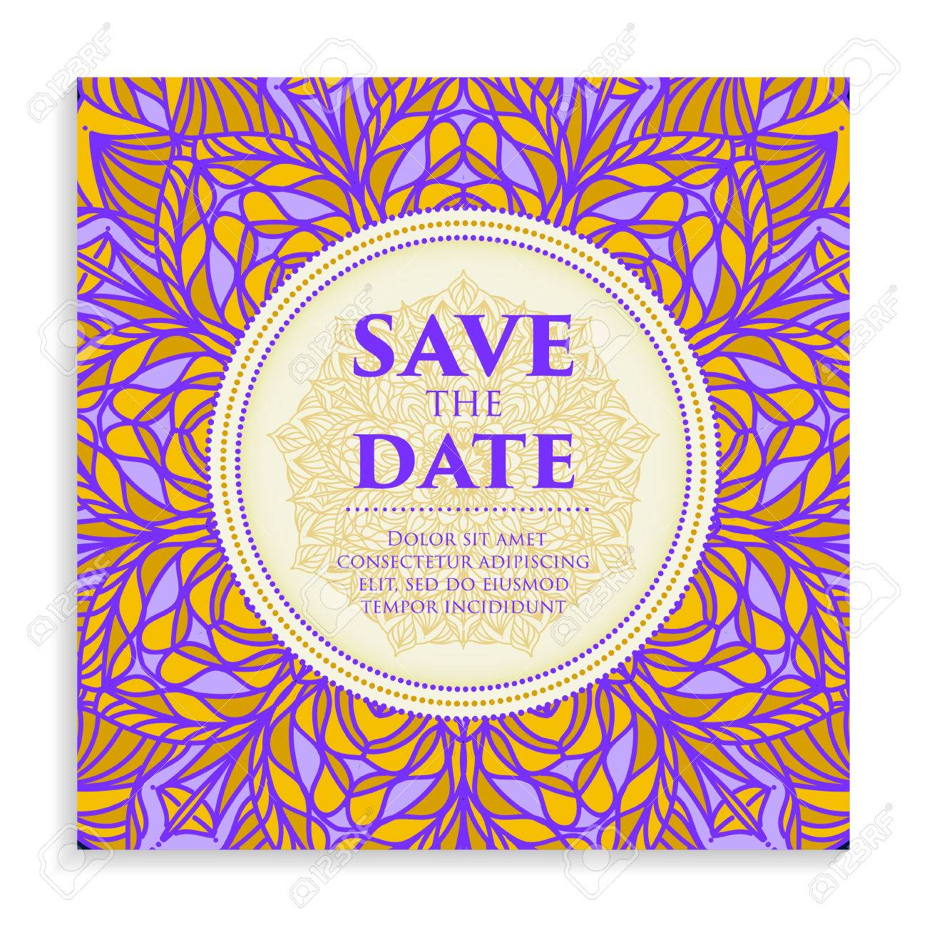 vintage template design layout for wedding invitation wedding