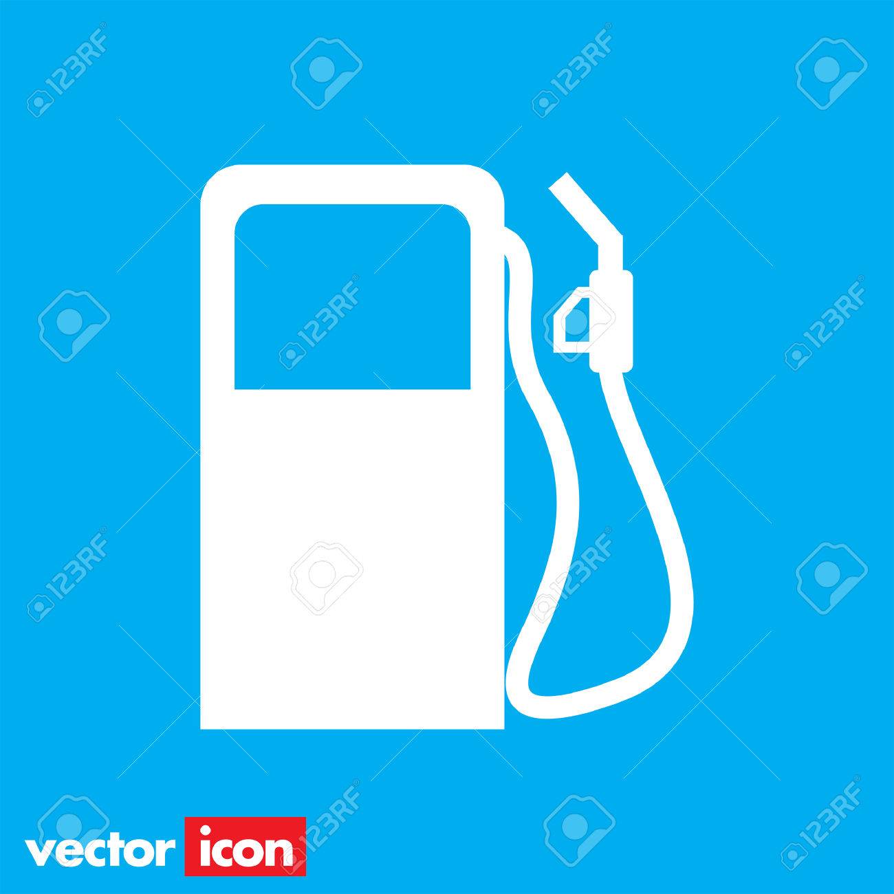 ガソリン スタンドのポンプのアイコンのイラスト素材 ベクタ Image