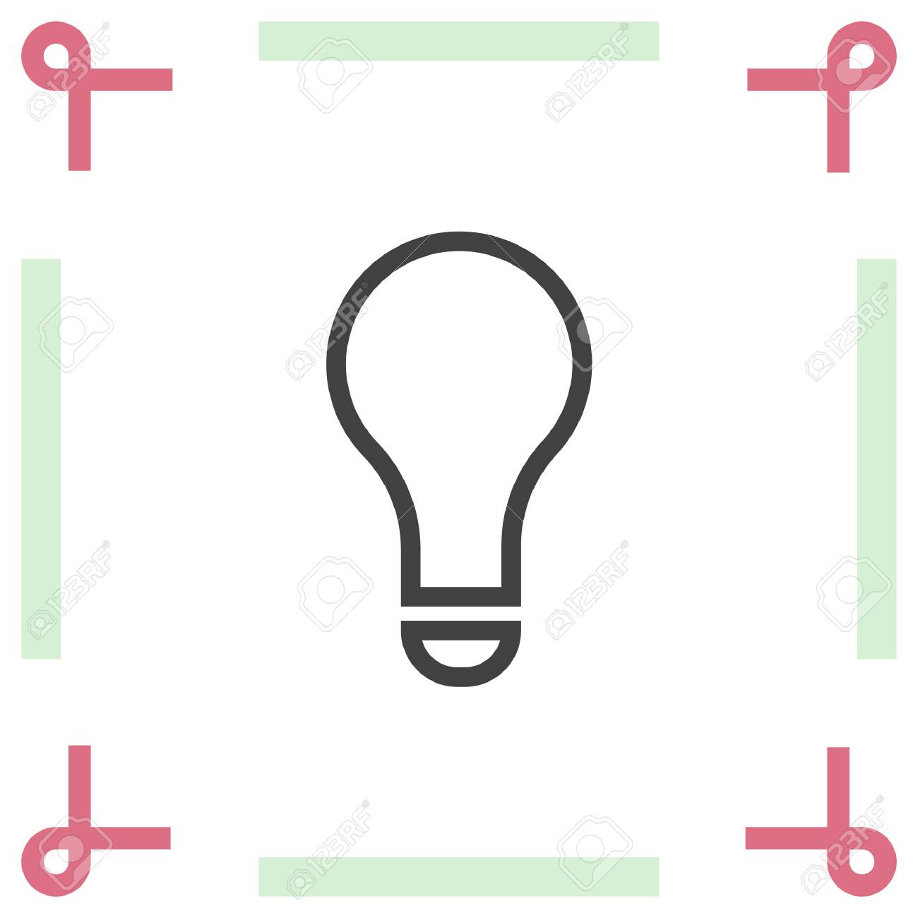 Gluhbirne Vektor Symbol Idee Und Losung Zeichen Innovation Und Kreativitatskonzept Lizenzfrei Nutzbare Vektorgrafiken Clip Arts Illustrationen Image 74031013