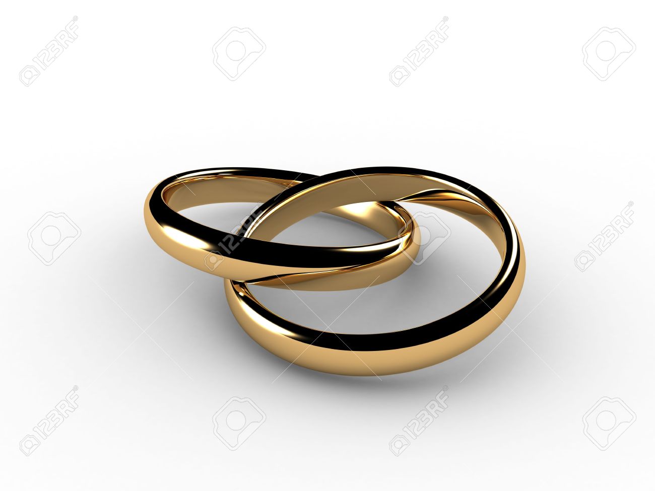 3d wedding rings joined together i had to simulate physics to
