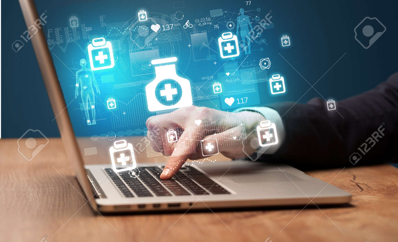 hand browsing on the internet for medical issues - 168297041 hand browsing on the internet for medical issues - 168297041