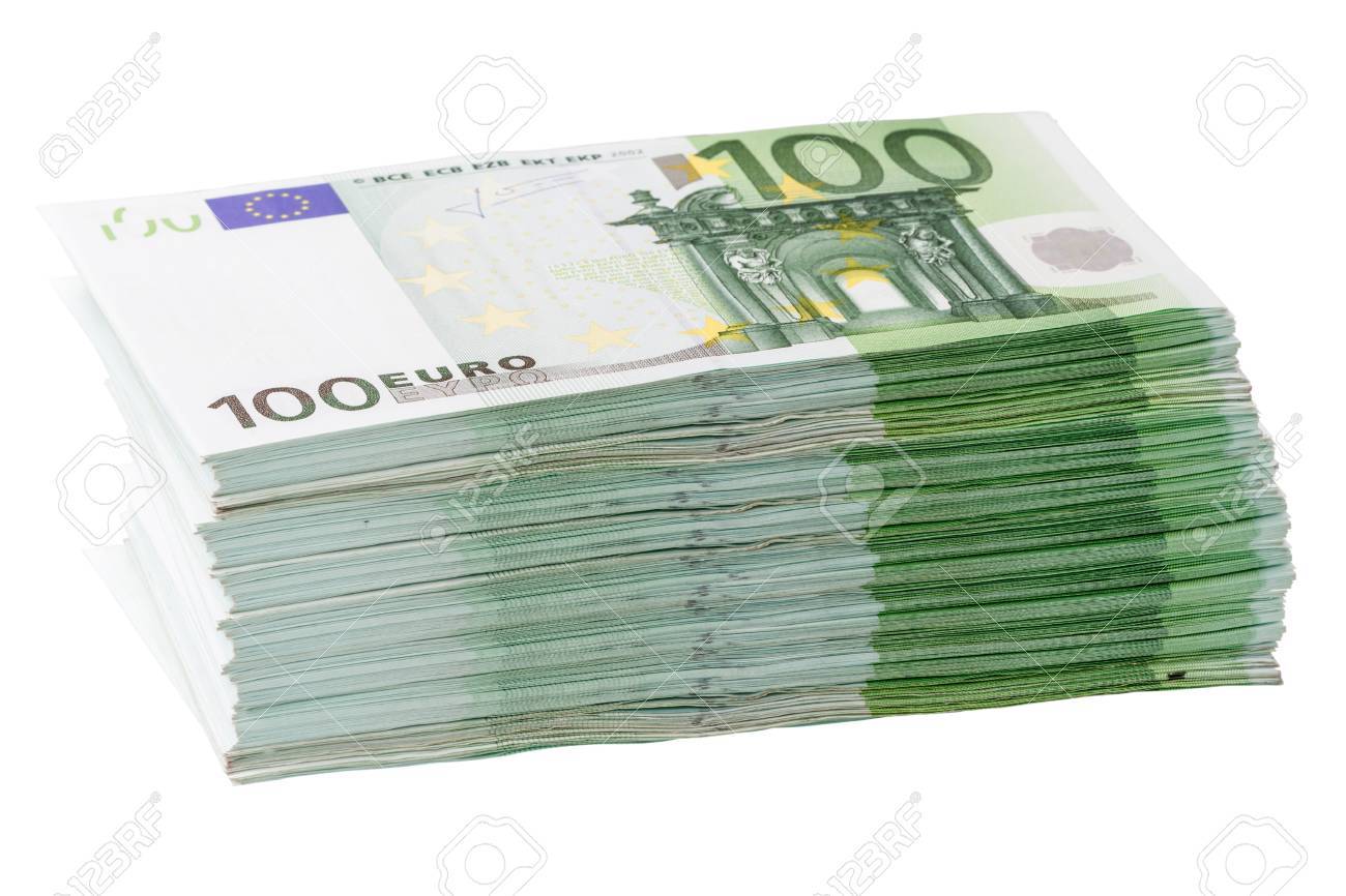 Large Stack Of Banknotes 100 Euros Isolated On White Background Stock Photo Picture And Royalty Free Image Image Large Stack Of Banknotes 100 Euros Isolated On White Background Stock Photo Picture And Royalty Free Image Image