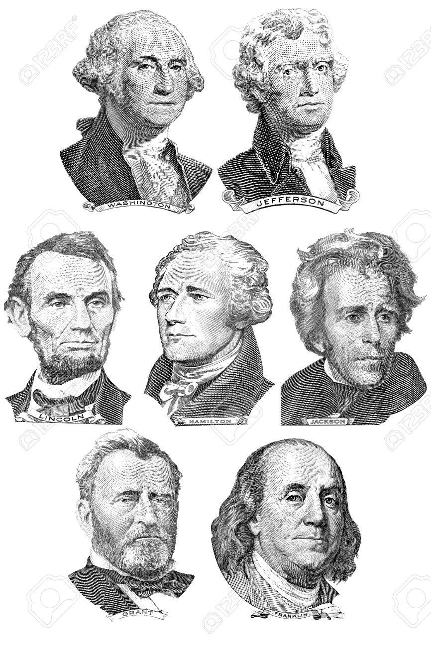 engravings of portraits of