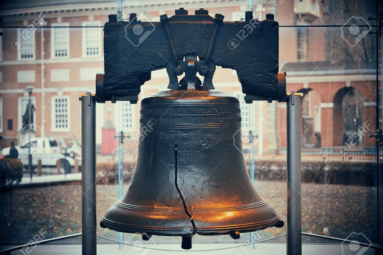 Liberty Bell and Independence Hall in Philadelphia - 55341651 Liberty Bell and Independence Hall in Philadelphia - 55341651
