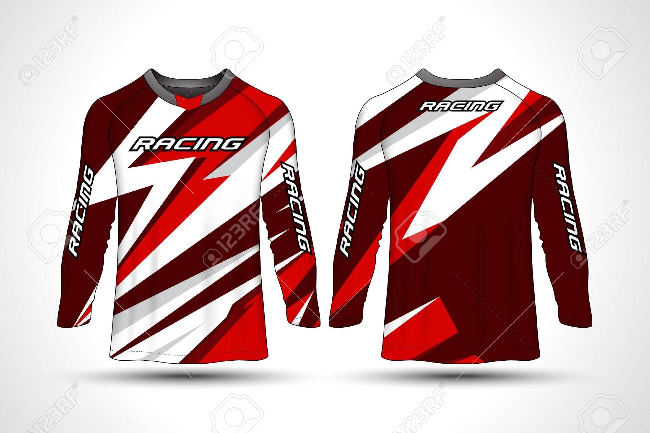 long sleeve motocross jersey