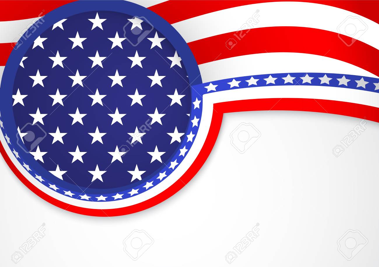 illustration of american flag business cards american flag business card