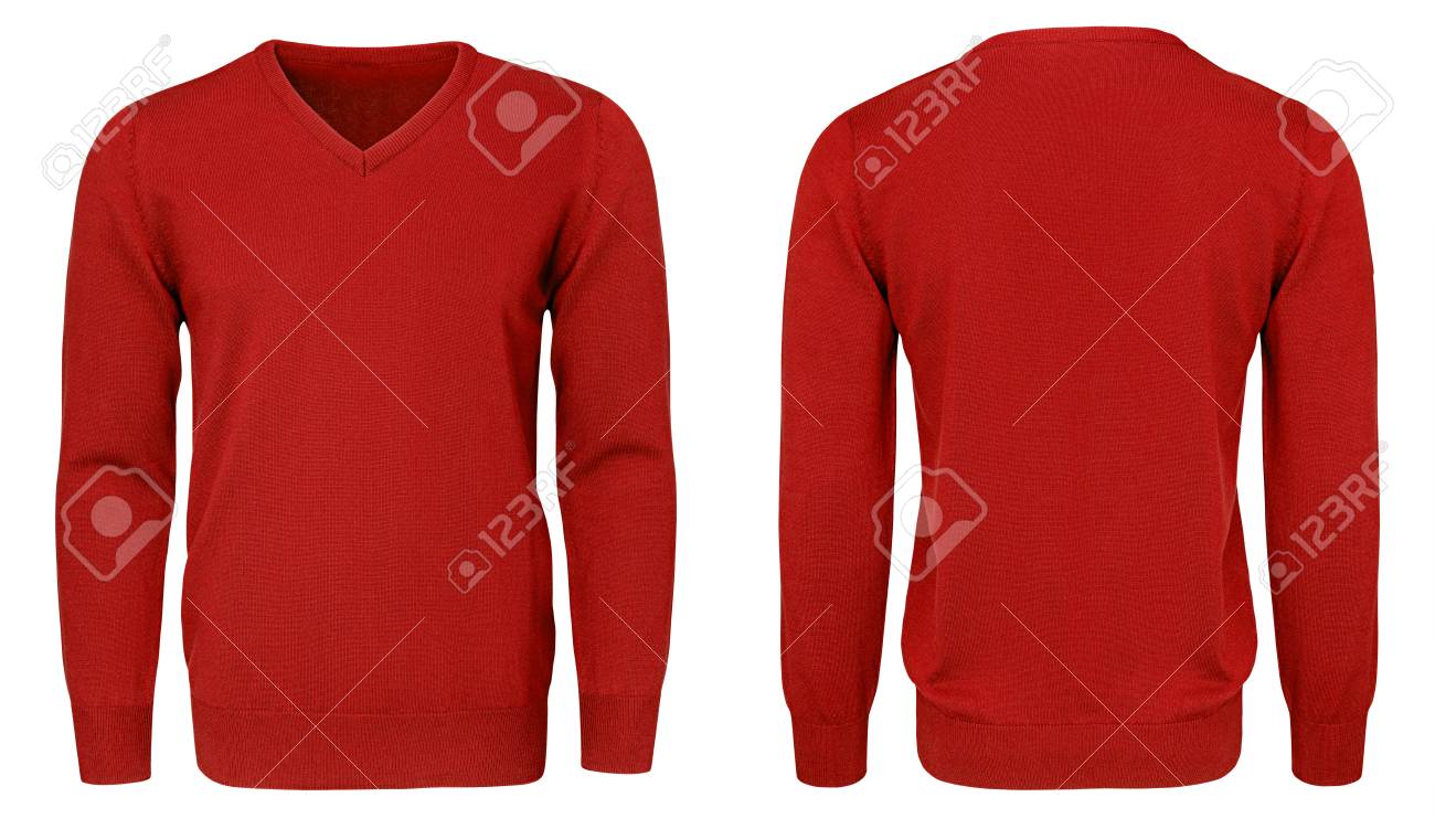 long red sweatshirt