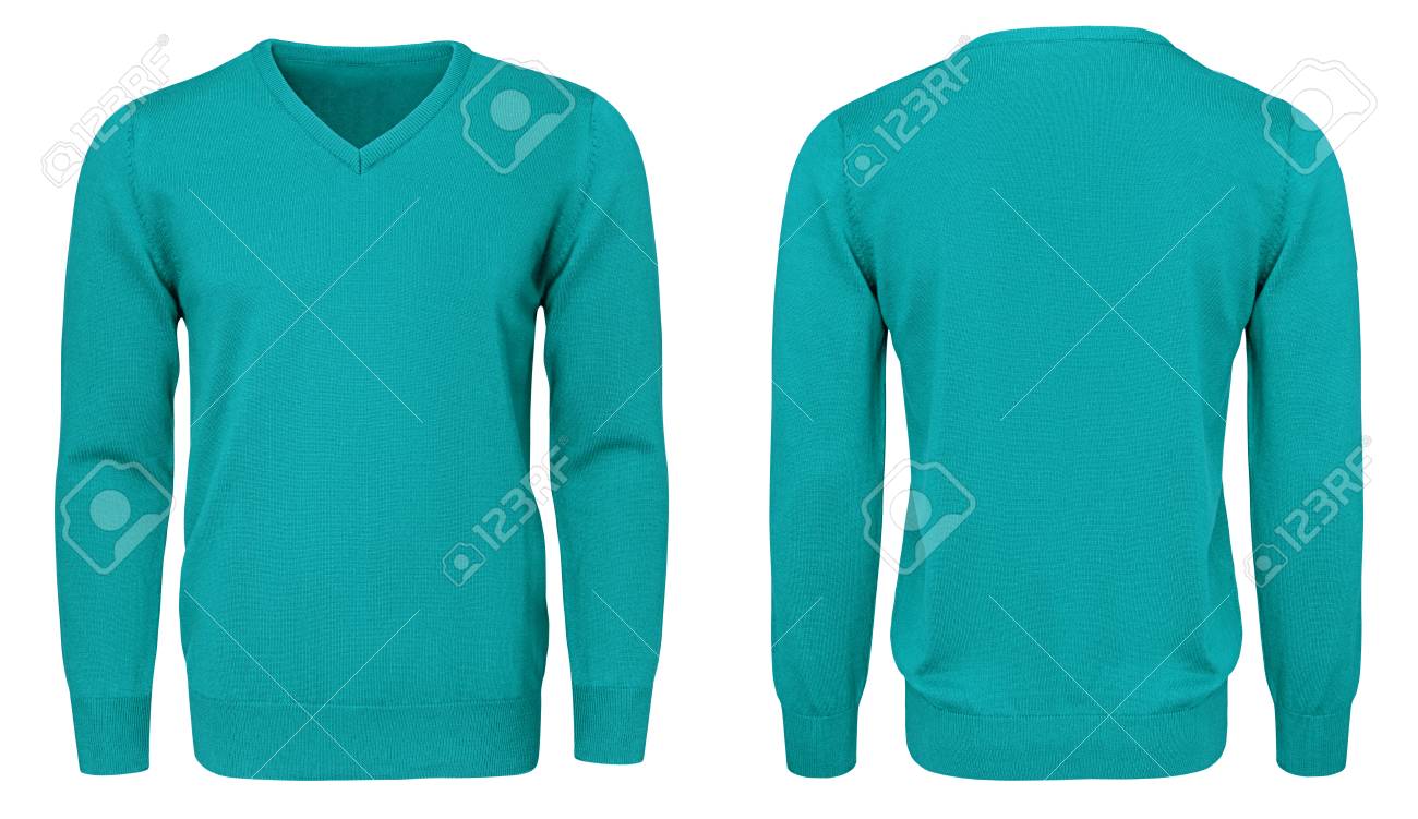 turquoise pullover