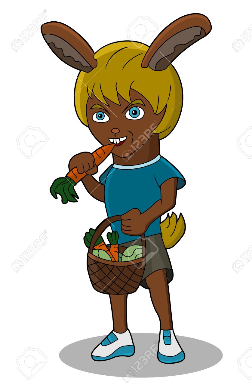 Ngagolak うさぎ 擬人化 イラスト