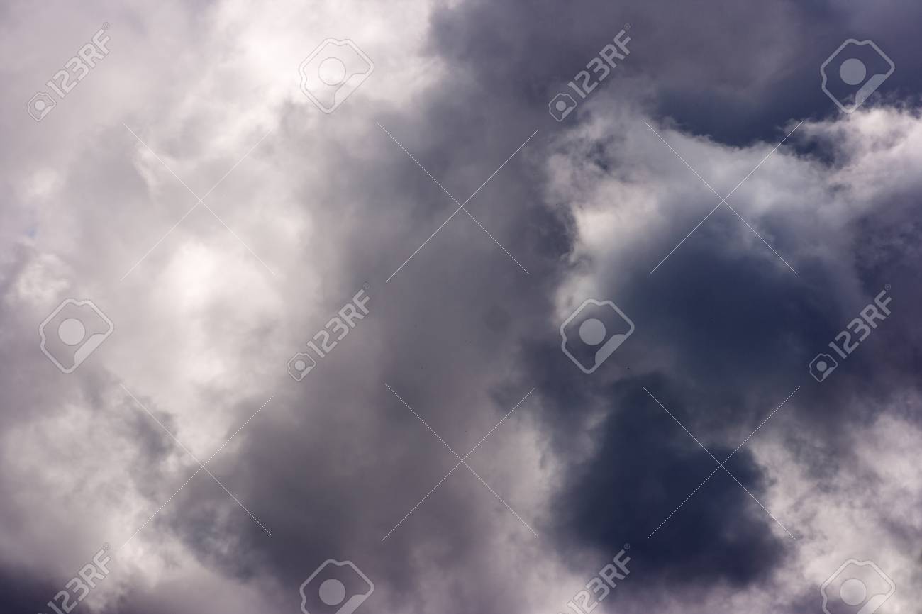 Storm Cloud On Sunny Day Light In The Dark And Dramatic Storm Stock Photo Picture And Royalty Free Image Image