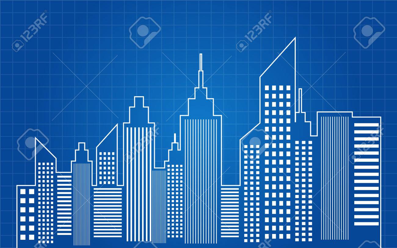 Architecture Blueprints Skyscraper city skyscrapers skyline blueprint royalty free cliparts, vectors Architecture Blueprints Skyscraper city skyscrapers skyline blueprint royalty free cliparts, vectors