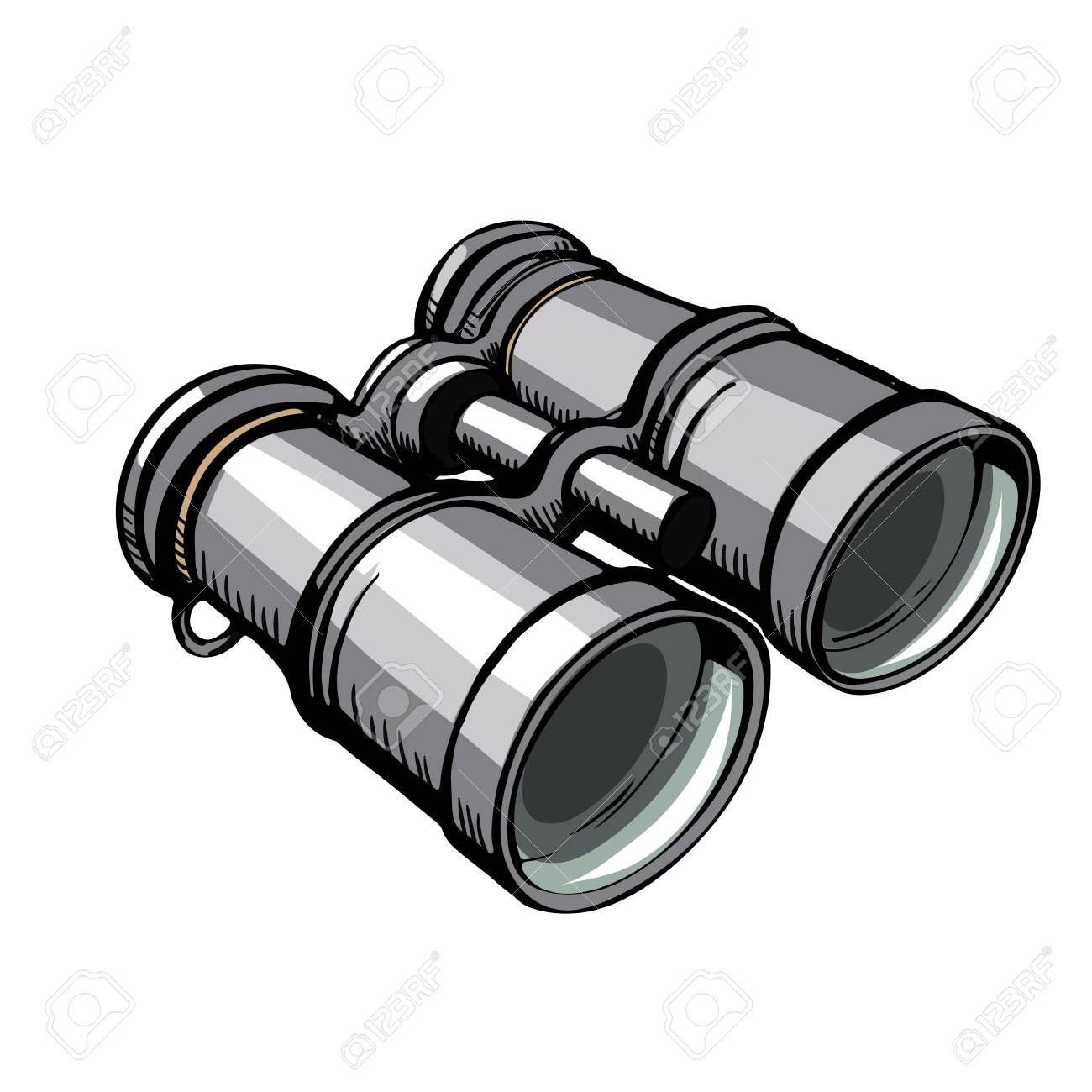 hand held binoculars