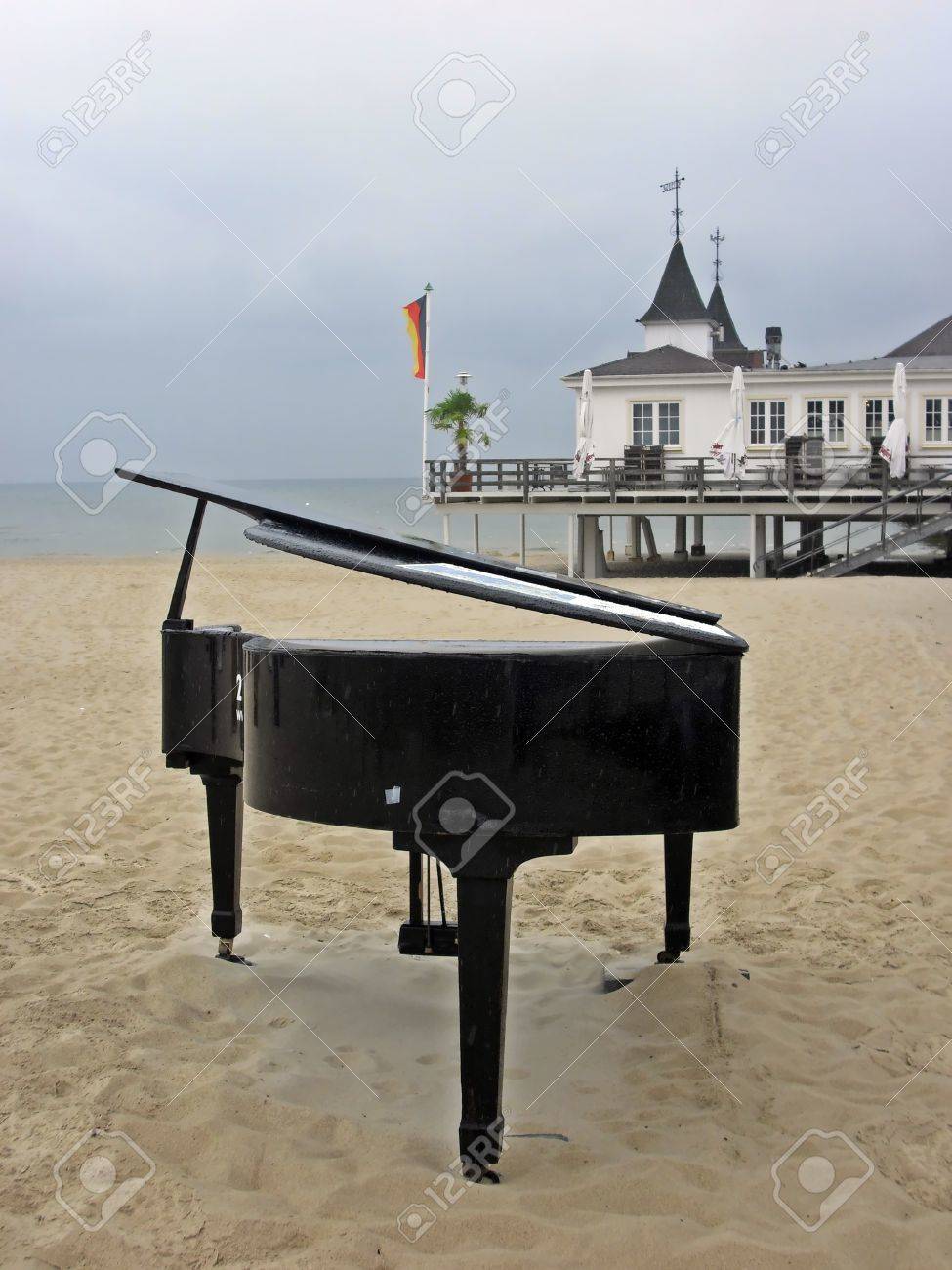 The Piano On The Beach