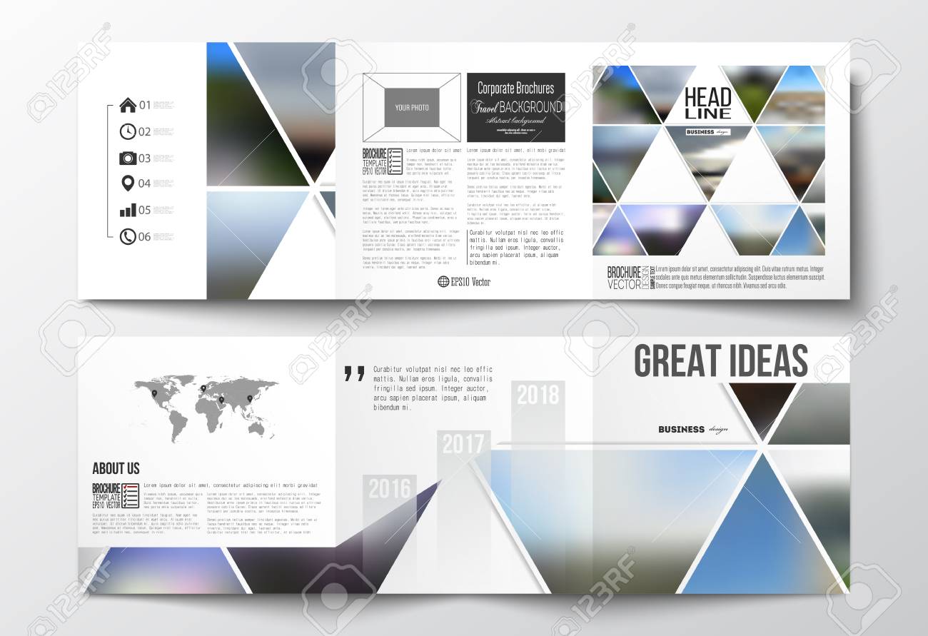 set of tri fold