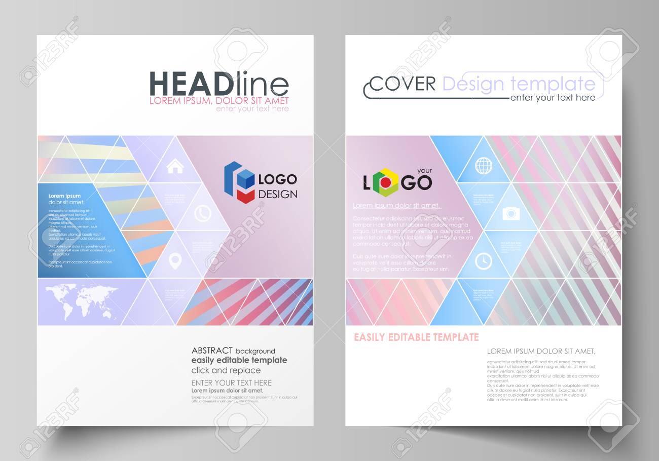 business templates for brochure magazine flyer booklet or