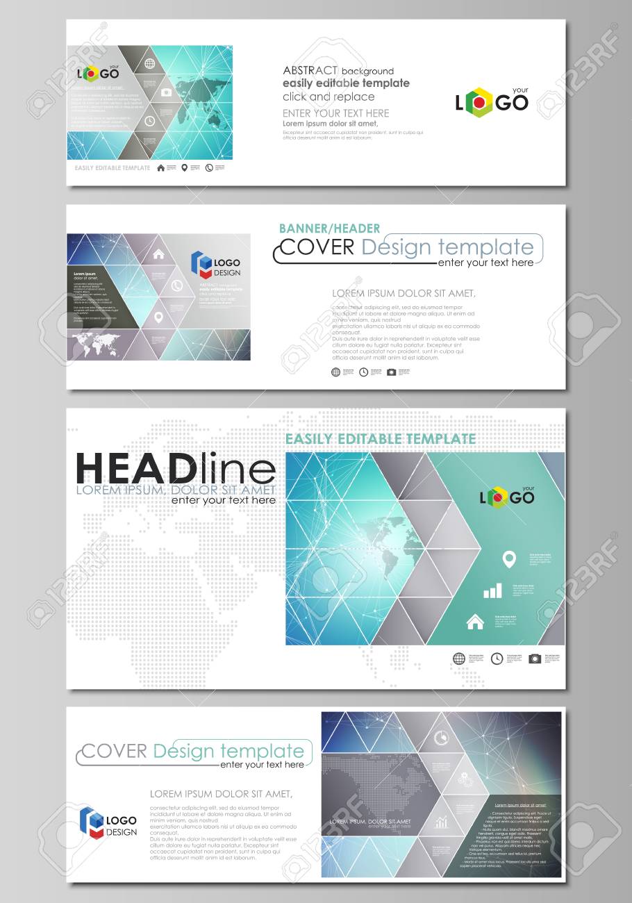 The Minimalistic Vector Illustration Of Editable Layout Of Social