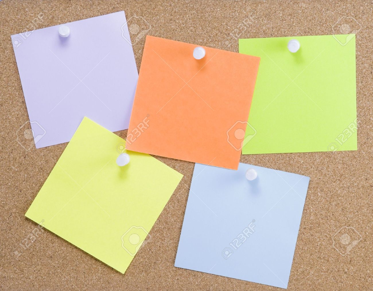colorful sticky notes attached