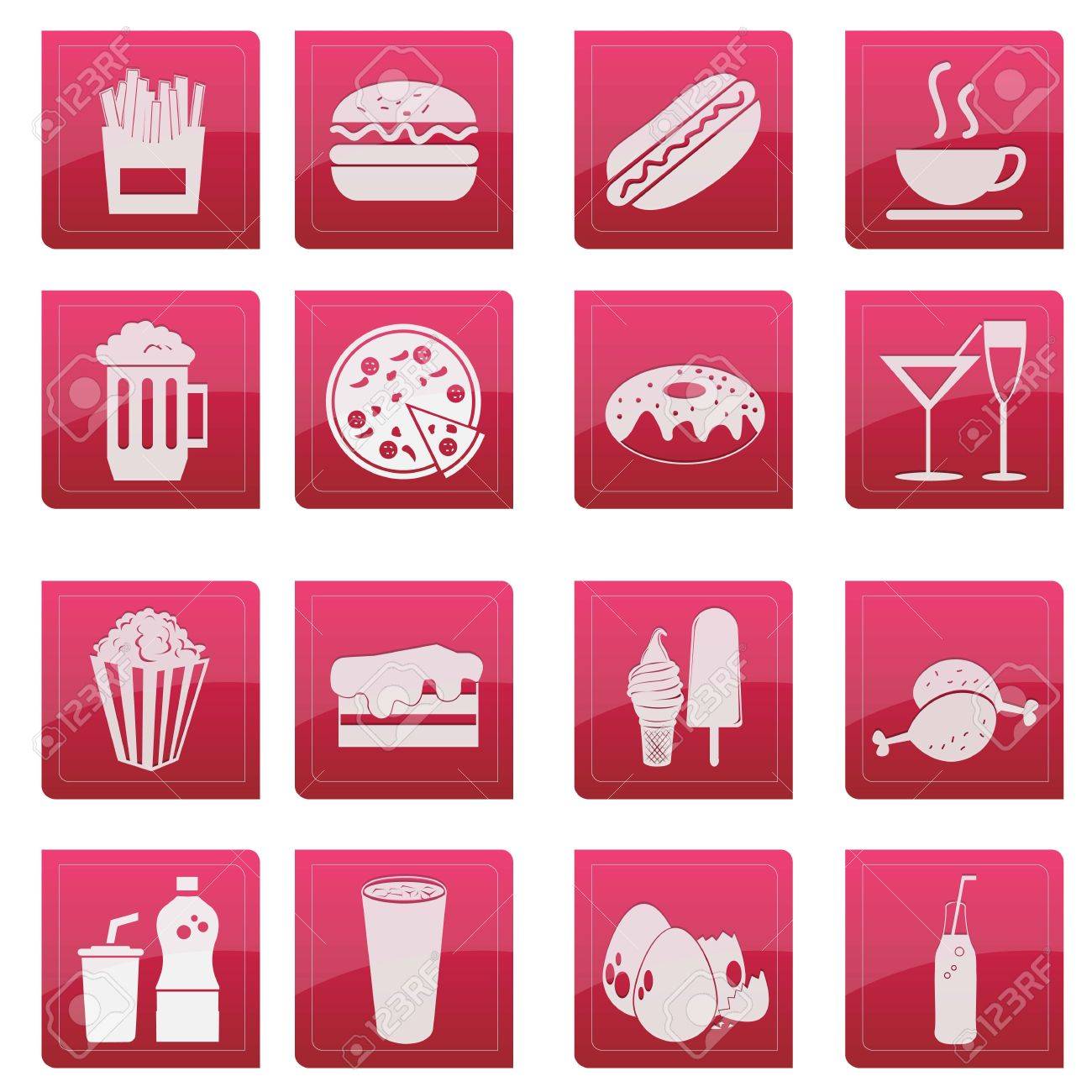 Download Food Icon Pink Royalty Free Cliparts Vectors And Stock Illustration Image 17951807