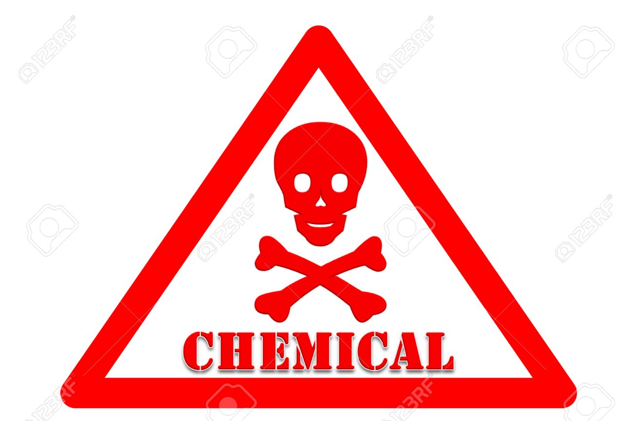 Picture Of Symbol Is Intended To Alert The Safety Hazards That May Occur  With Chemical Word White Background And Red Border Stock Photo, Picture and  Royalty Free Image. Image 26344729., image size:1300x866