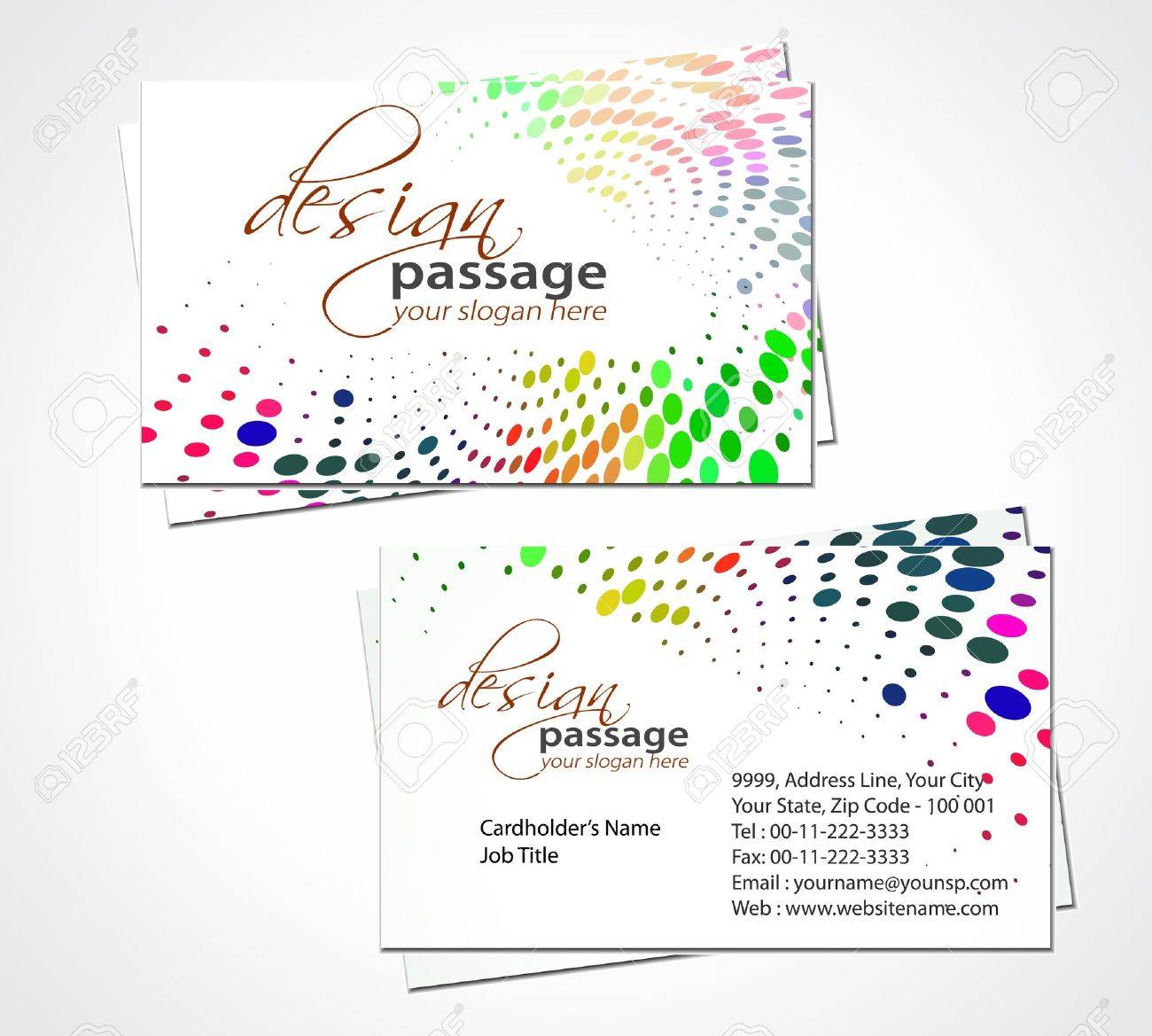 vector business card set, elements for design. - 9581145 vector business card set, elements for design. - 9581145