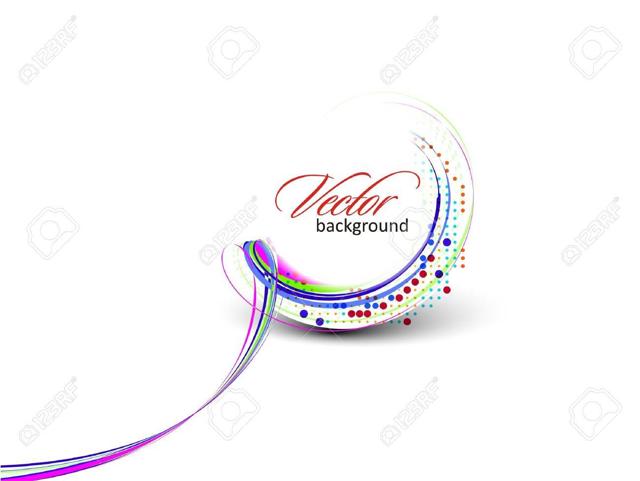 Abstract colorful circle banner for your text. Vector design. - 10054851 Abstract colorful circle banner for your text. Vector design. - 10054851