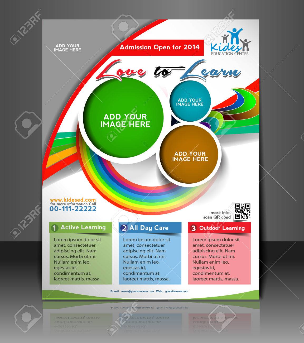 school flyer template free