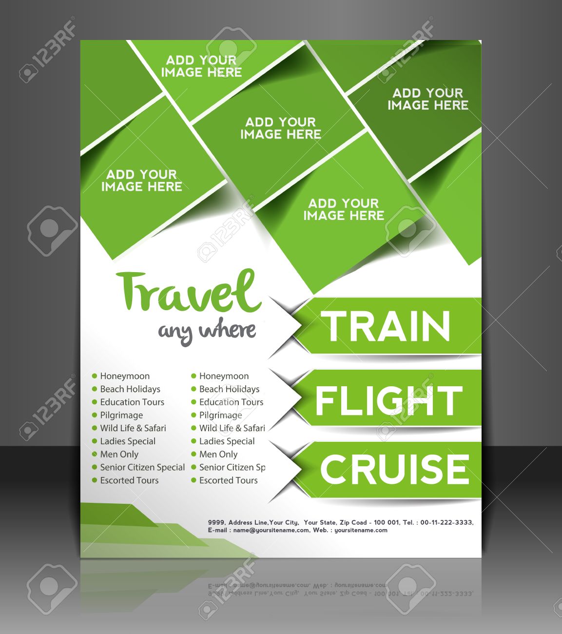 travel poster template