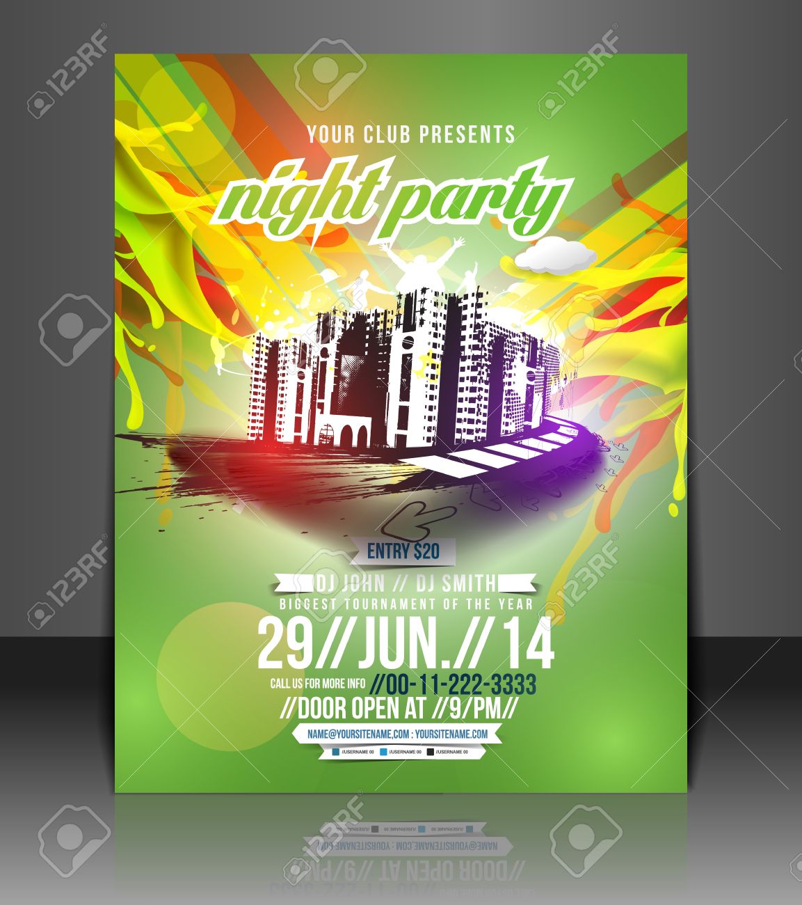 real estate flyer poster template design royalty free cliparts real estate poster template