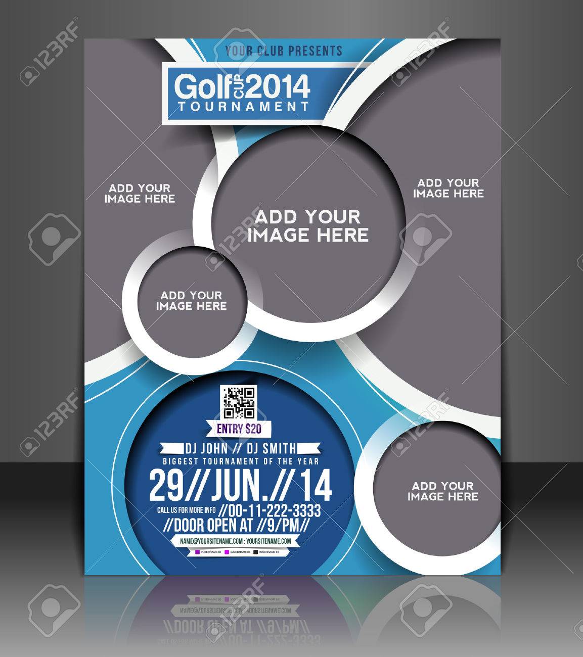 free golf tournament invitation template