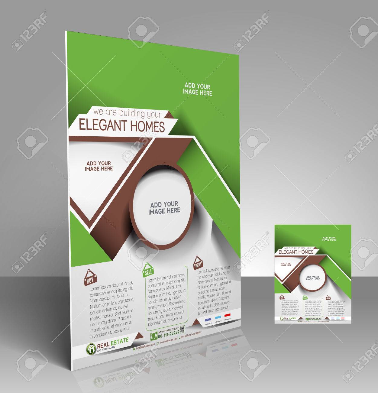 real estate flyer poster template design royalty free cliparts real estate poster template