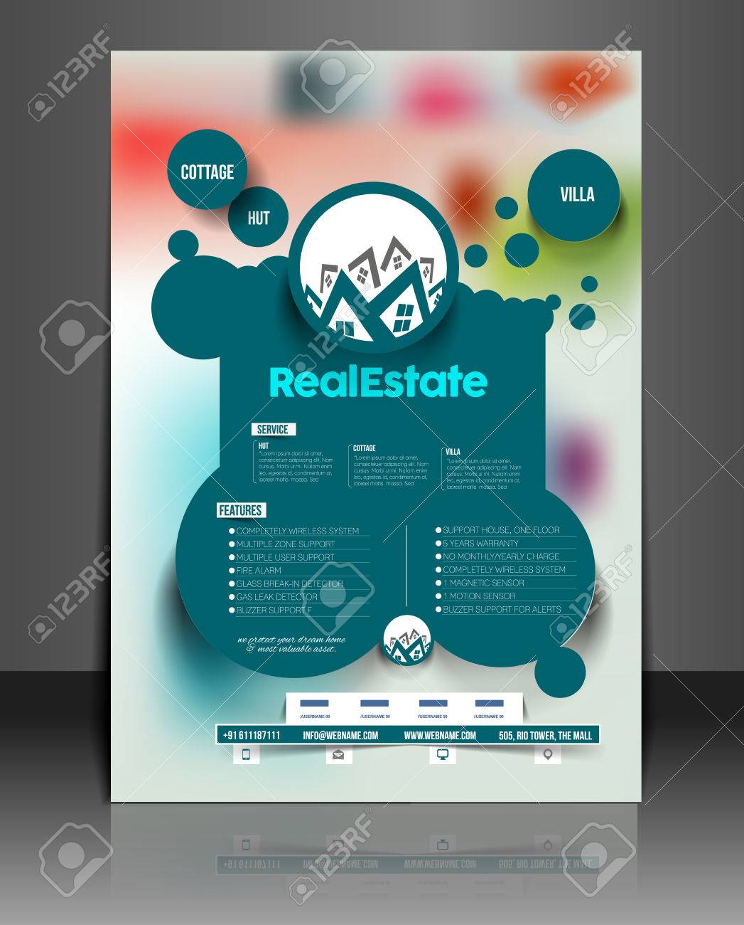 real estate agent flyer poster template royalty free cliparts real estate agent flyers examples