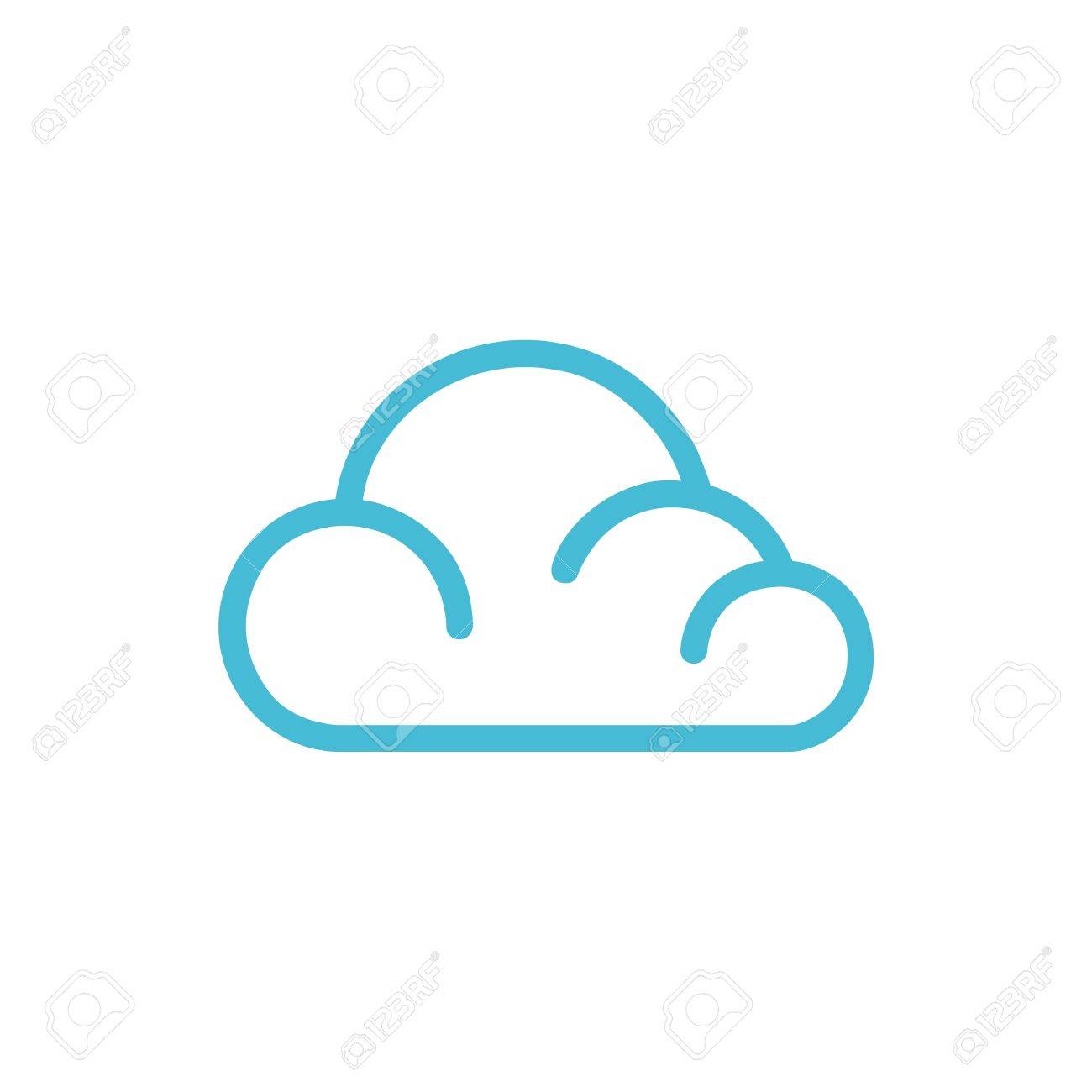 Cloud Logo Vector Royalty Free Cliparts Vectors And Stock Illustration Image