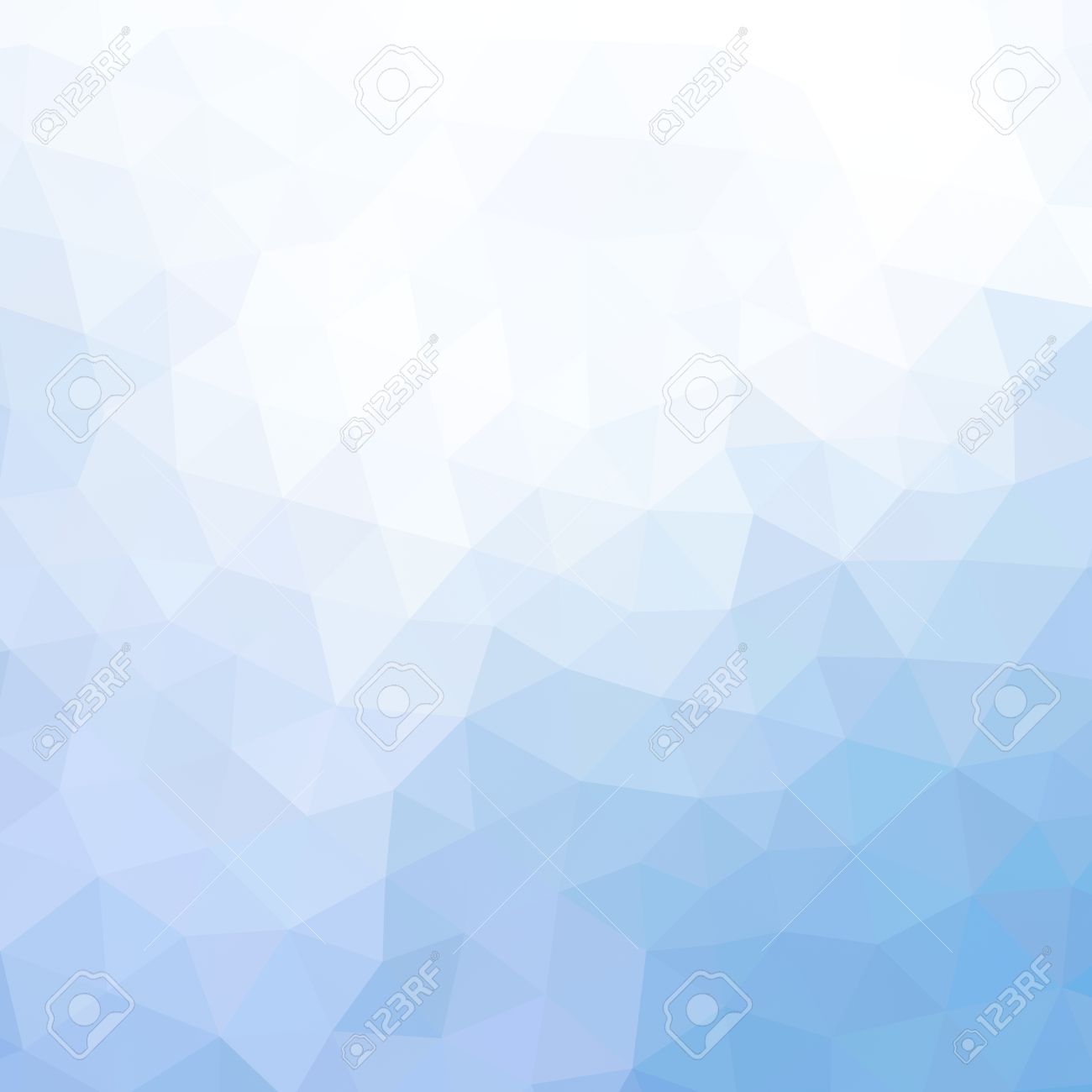 幾何学的三角形モザイク背景グラフィック背景の青い空グラデーションの概念 の写真素材 画像素材 Image