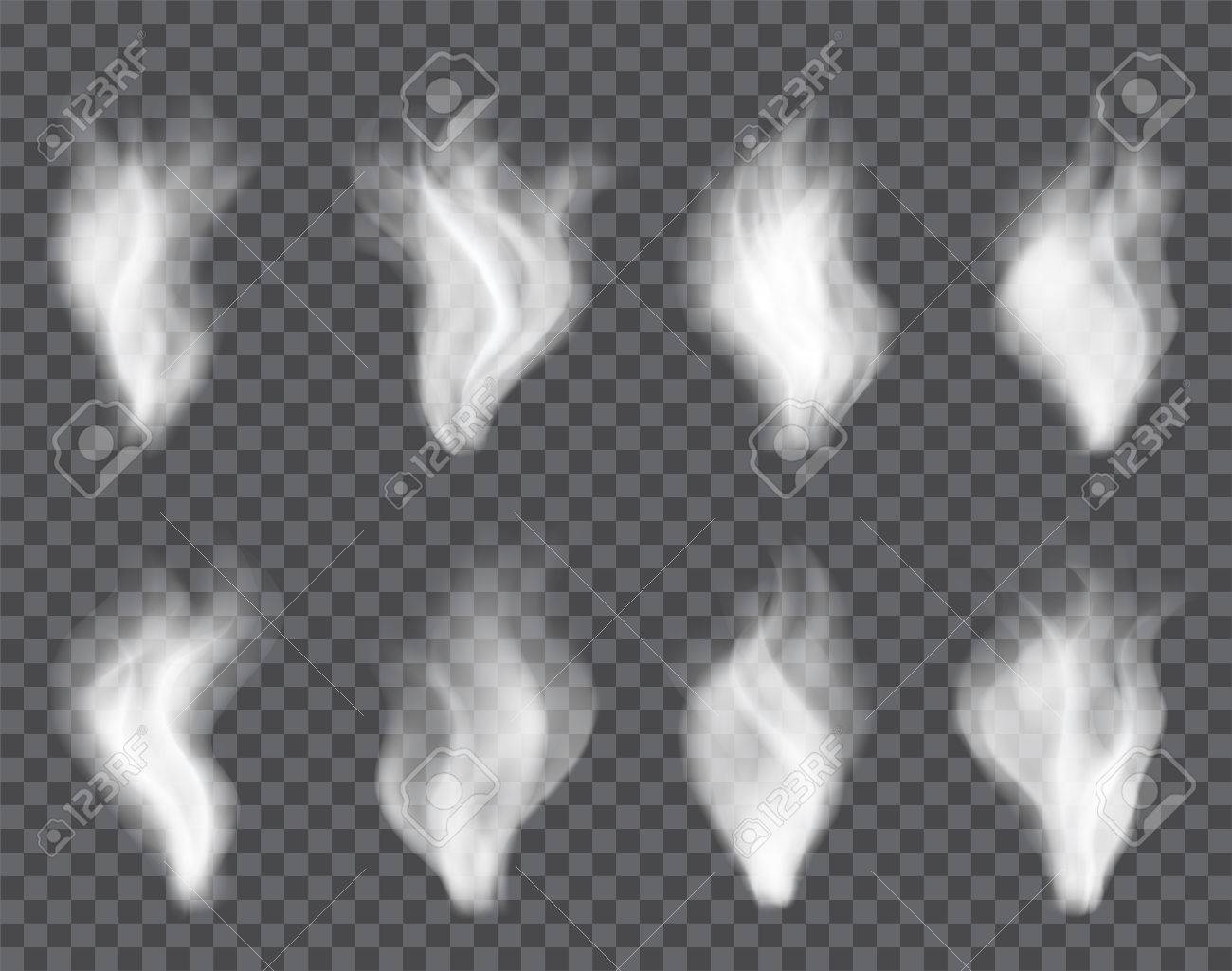 暗い背景にチェック柄の透明な煙 のイラスト素材 ベクタ Image